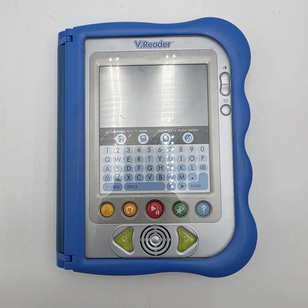 Vtech V.Reader‎ Electronic Reading Learning System With 2 Games READ DESCRIPTION